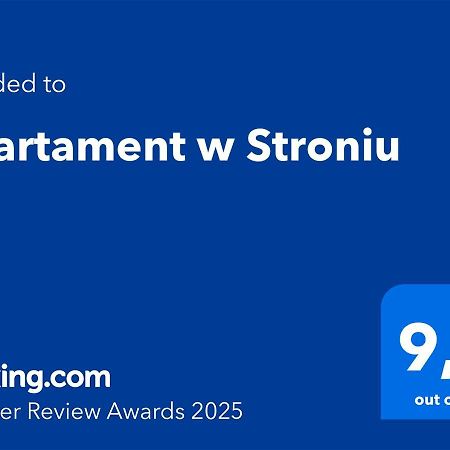 Apartament W Stroniu Строне-Слёнске Экстерьер фото
