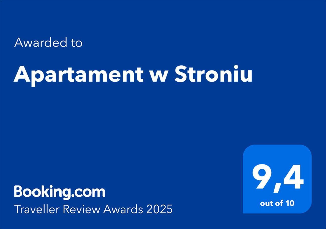 Apartament W Stroniu Строне-Слёнске Экстерьер фото